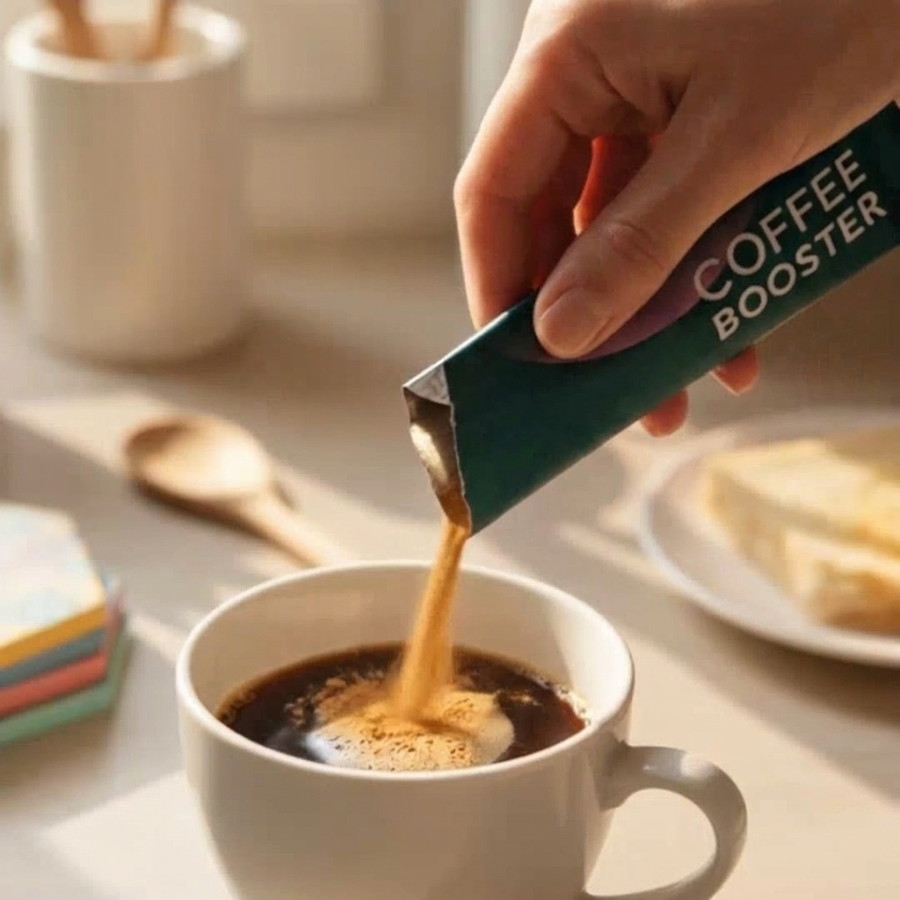 Empty in a sachet and stir